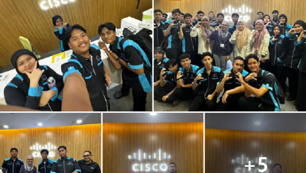 Lawatan Pendedahan Industri pelajar ke Cisco Systems (Malaysia) 